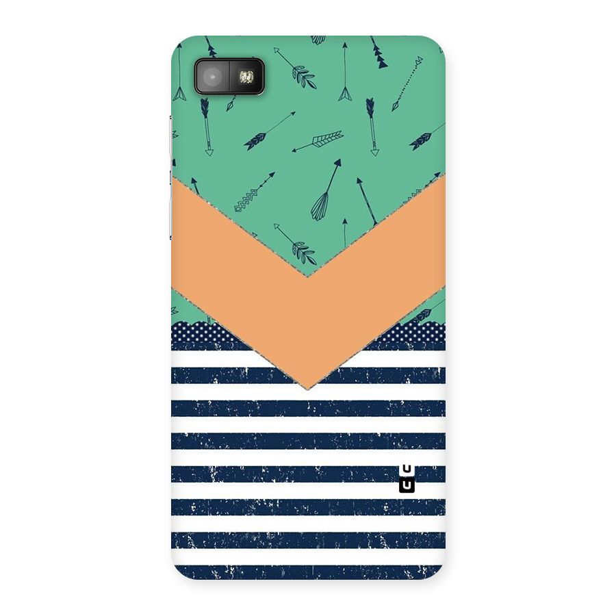 Arrows and Stripes Back Case for Blackberry Z10