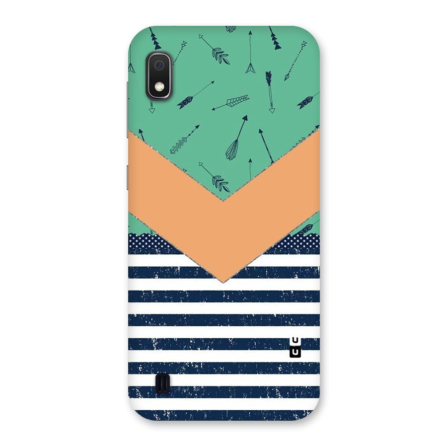 Arrows and Stripes Back Case for Galaxy A10