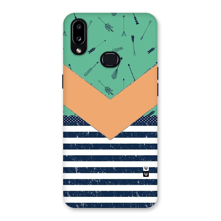 Arrows and Stripes Back Case for Galaxy A10s