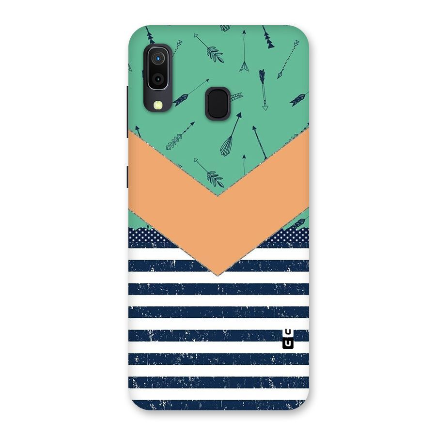 Arrows and Stripes Back Case for Galaxy A30