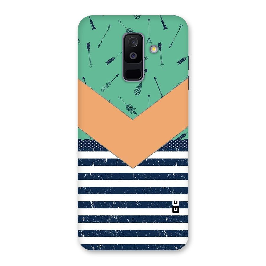 Arrows and Stripes Back Case for Galaxy A6 Plus