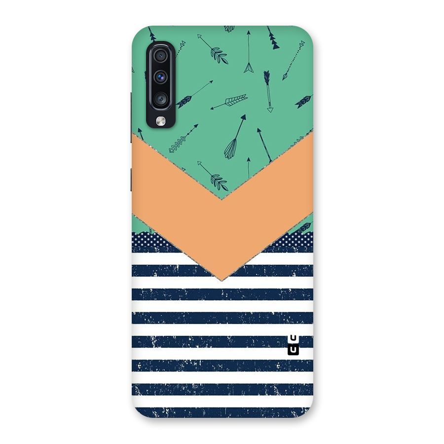 Arrows and Stripes Back Case for Galaxy A70