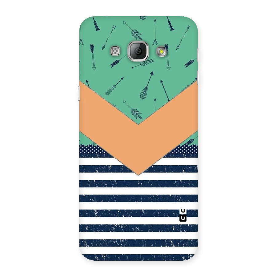 Arrows and Stripes Back Case for Galaxy A8