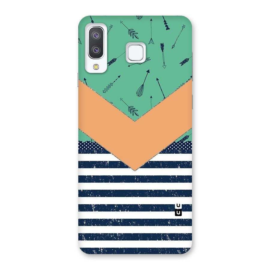 Arrows and Stripes Back Case for Galaxy A8 Star
