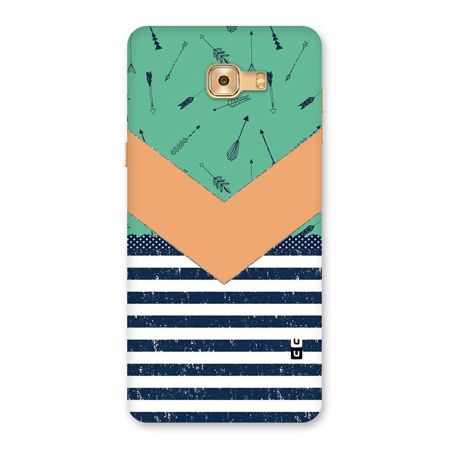 Arrows and Stripes Back Case for Galaxy C9 Pro