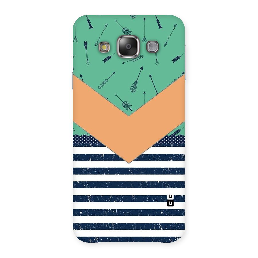 Arrows and Stripes Back Case for Galaxy E7