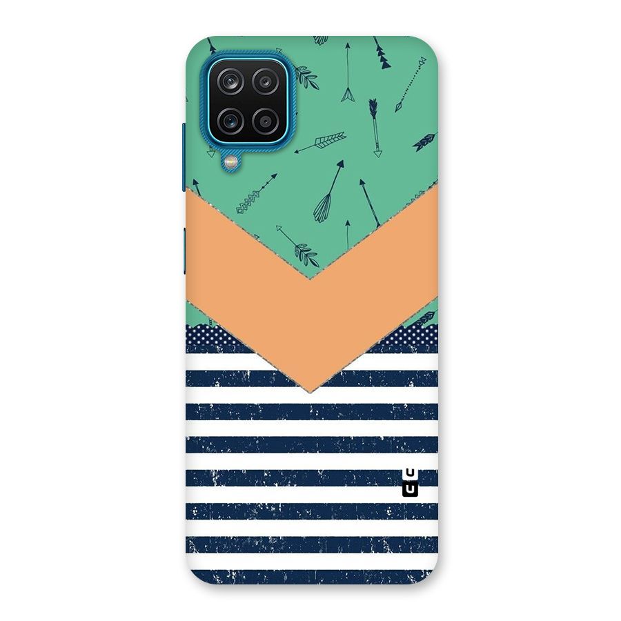 Arrows and Stripes Back Case for Galaxy F12