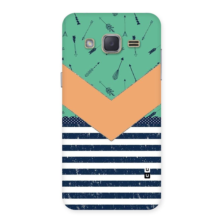Arrows and Stripes Back Case for Galaxy J2