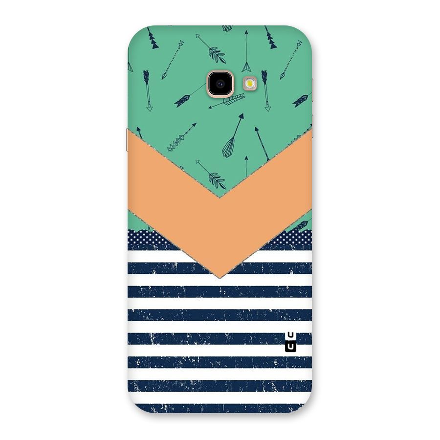 Arrows and Stripes Back Case for Galaxy J4 Plus