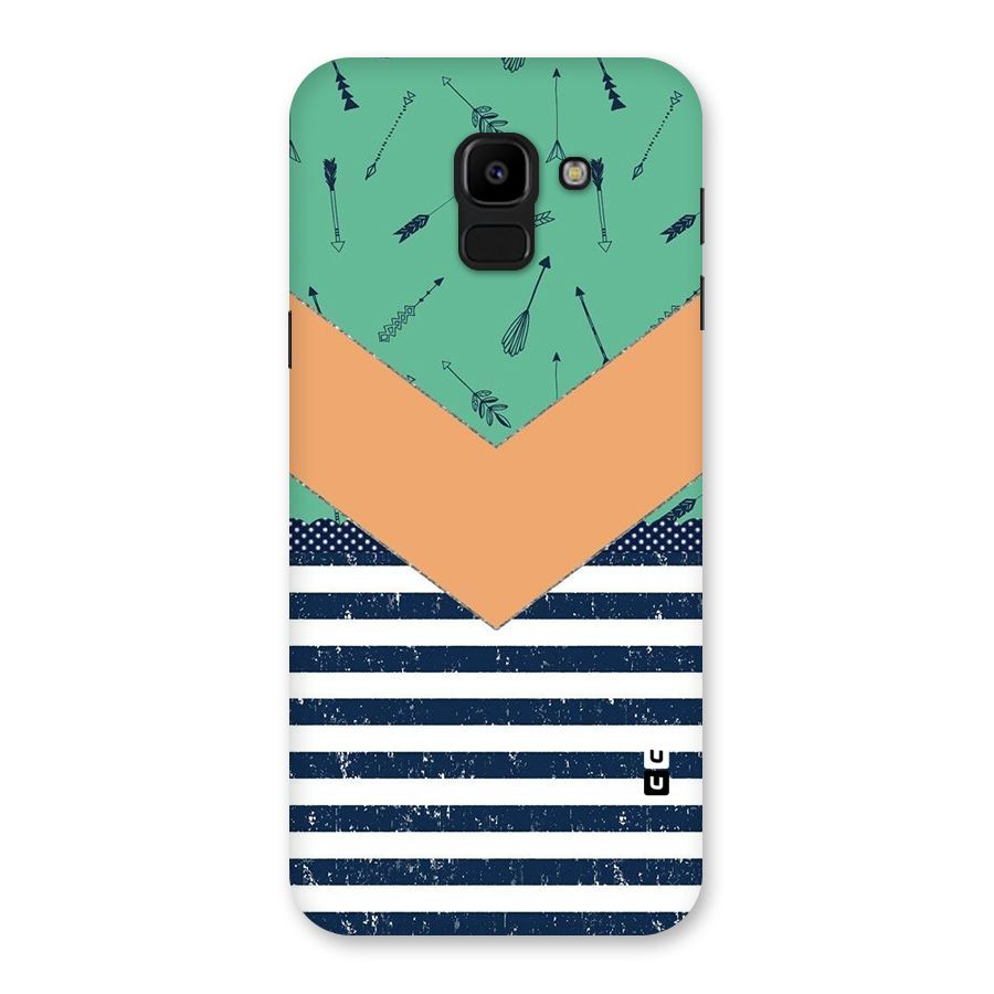 Arrows and Stripes Back Case for Galaxy J6