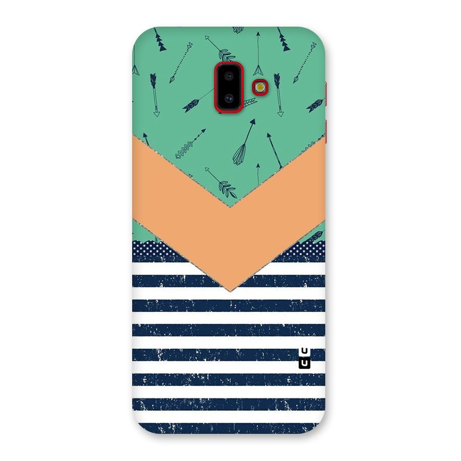 Arrows and Stripes Back Case for Galaxy J6 Plus