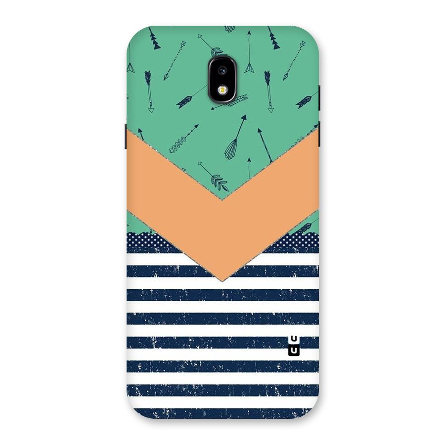Arrows and Stripes Back Case for Galaxy J7 Pro
