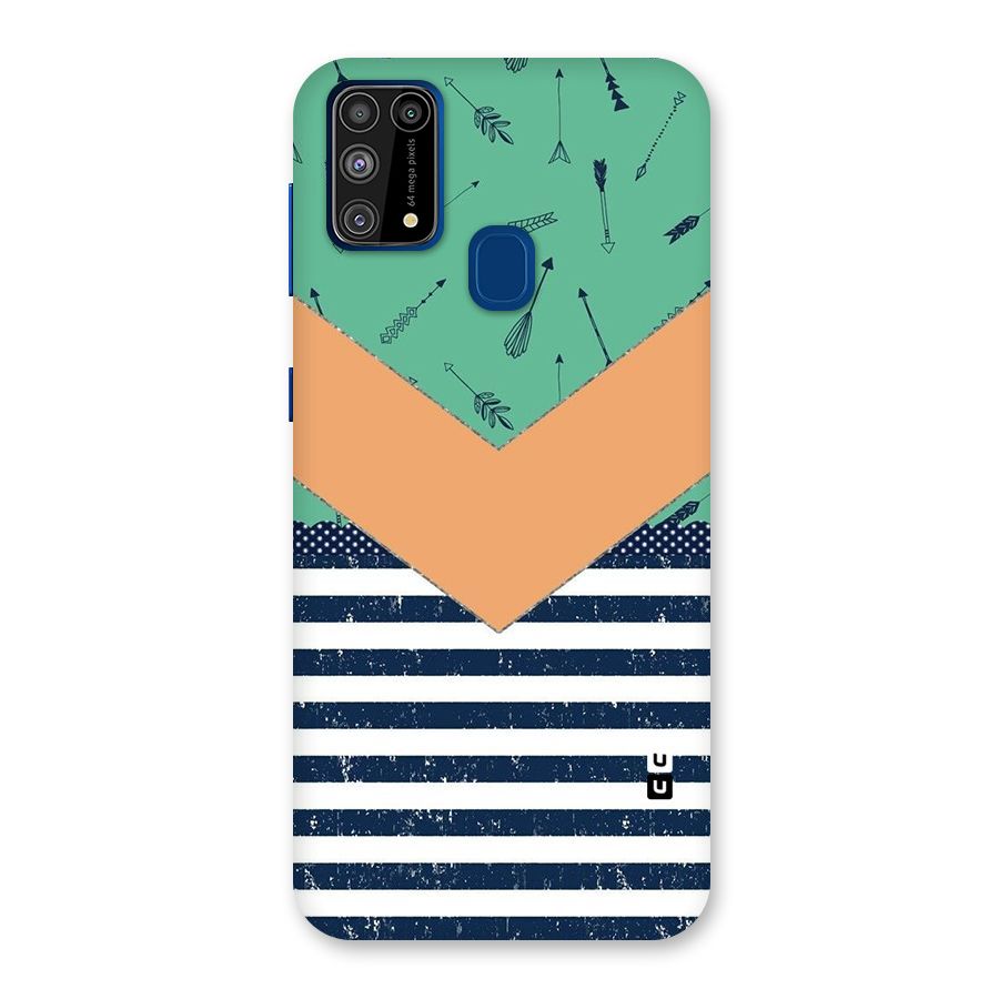 Arrows and Stripes Back Case for Galaxy M31