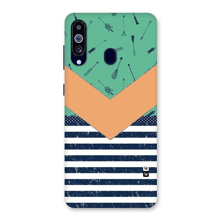 Arrows and Stripes Back Case for Galaxy M40