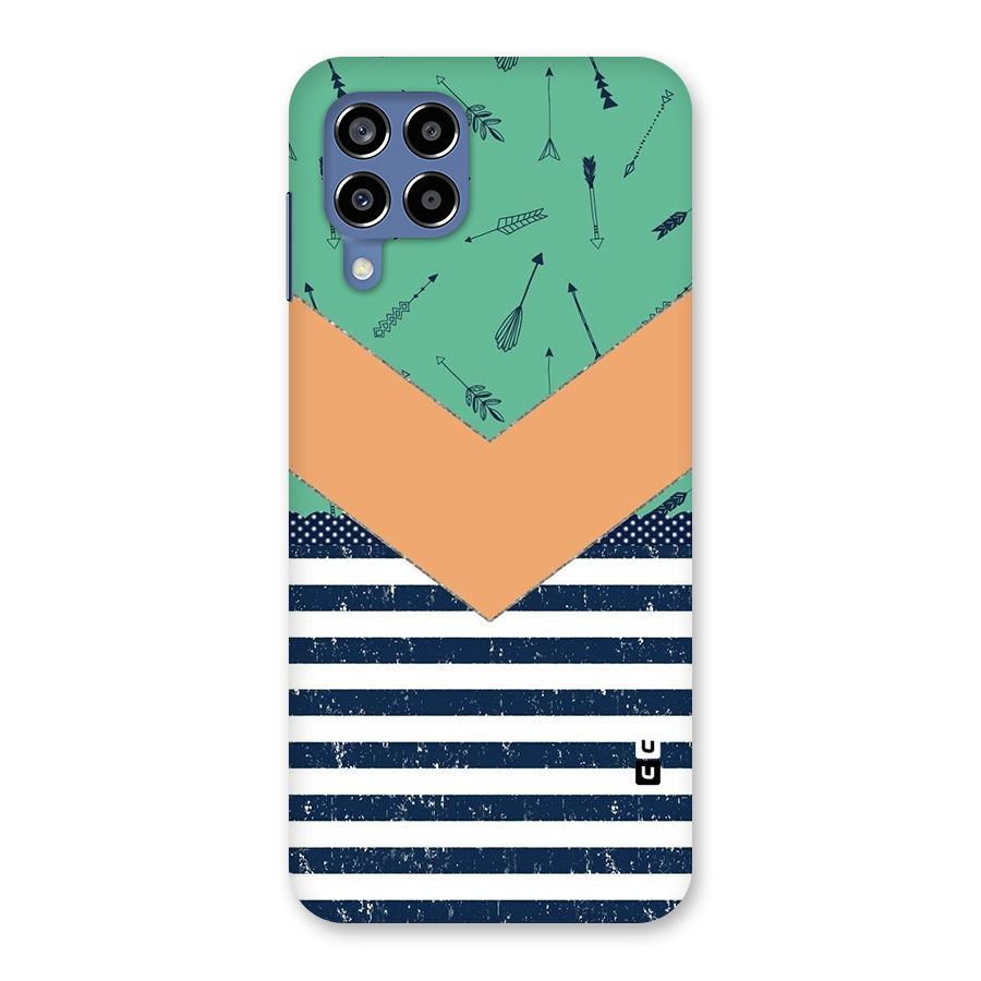 Arrows and Stripes Back Case for Galaxy M53 5G