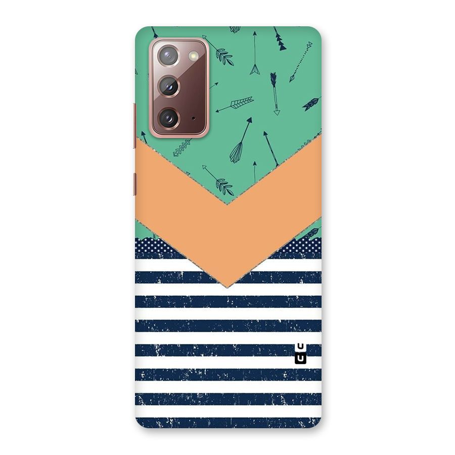 Arrows and Stripes Back Case for Galaxy Note 20