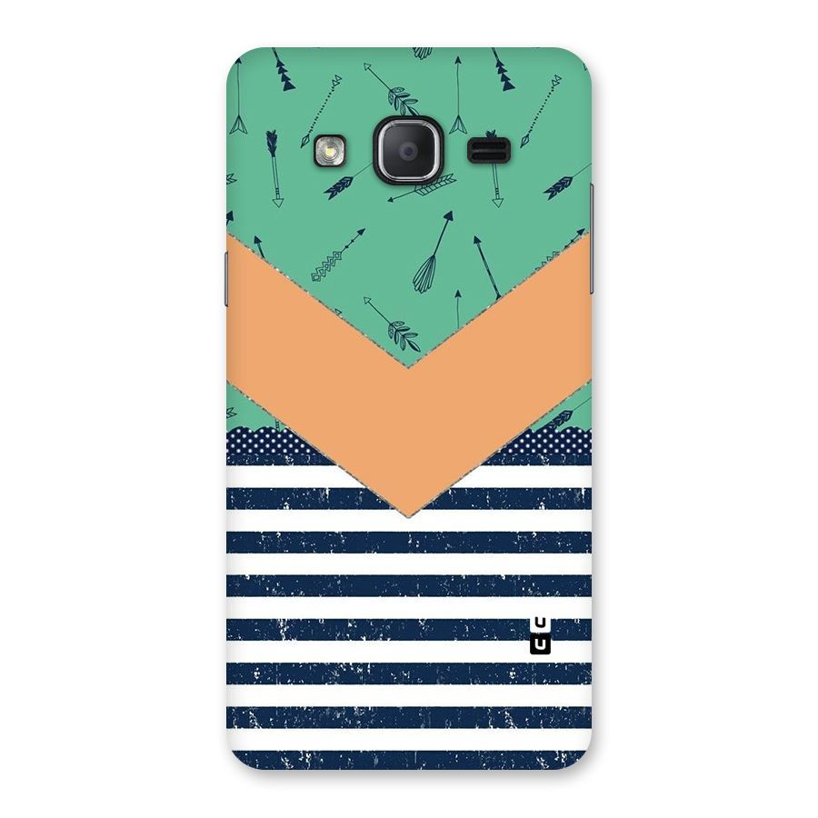 Arrows and Stripes Back Case for Galaxy On7 Pro