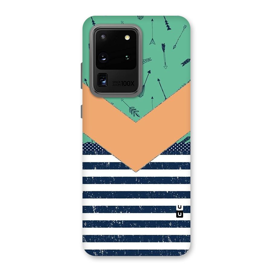Arrows and Stripes Back Case for Galaxy S20 Ultra