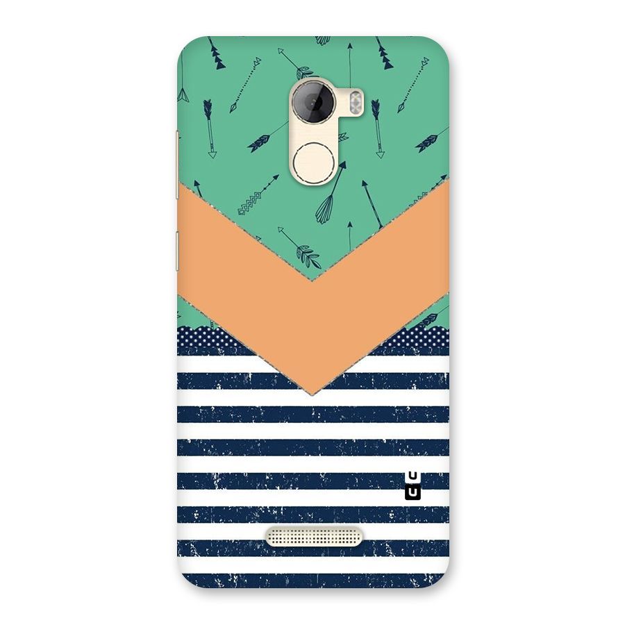 Arrows and Stripes Back Case for Gionee A1 LIte