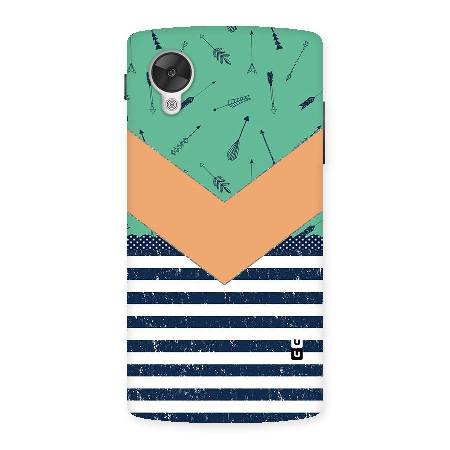 Arrows and Stripes Back Case for Google Nexsus 5