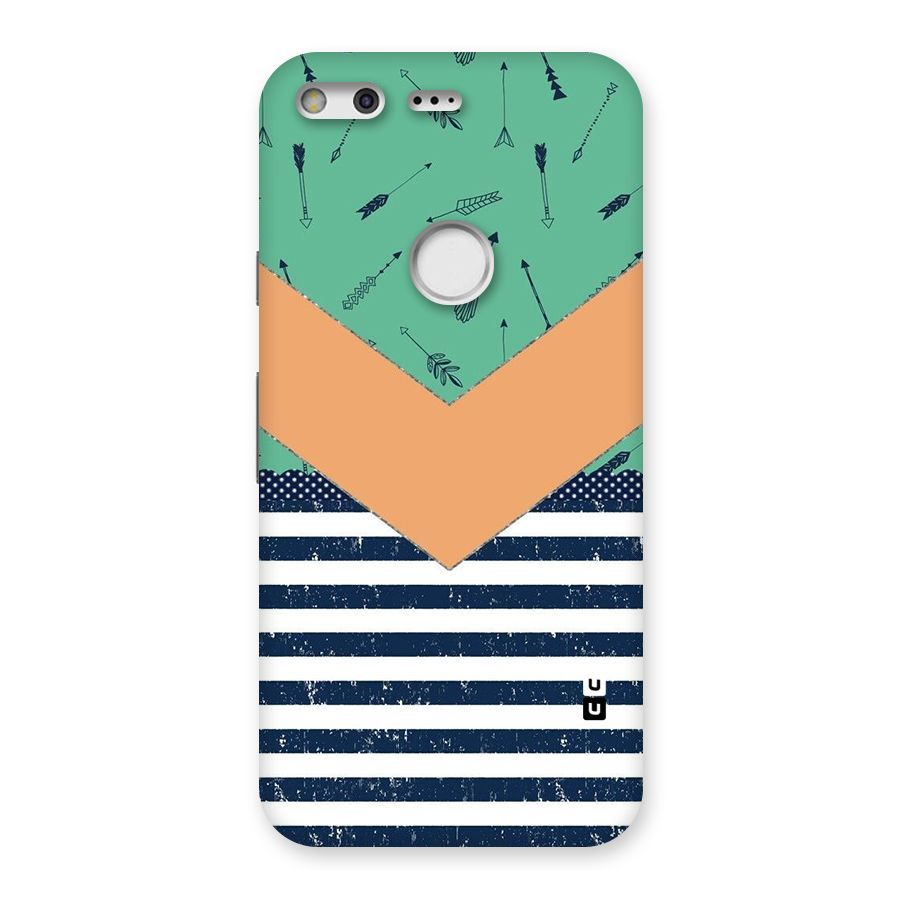 Arrows and Stripes Back Case for Google Pixel