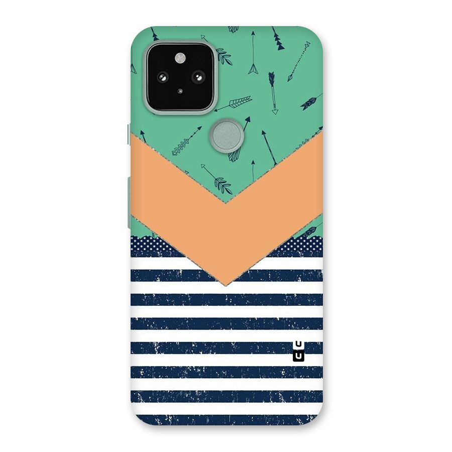 Arrows and Stripes Back Case for Google Pixel 5