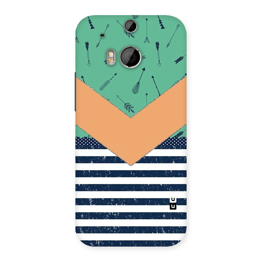 Arrows and Stripes Back Case for HTC One M8