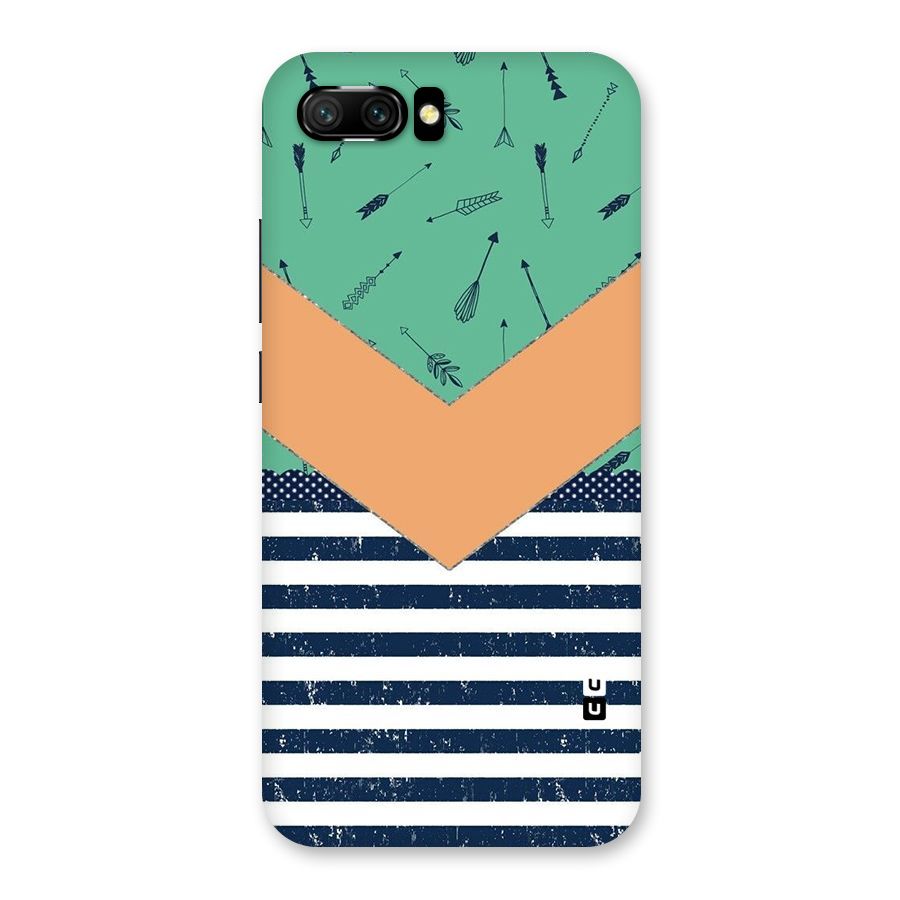 Arrows and Stripes Back Case for Honor 10