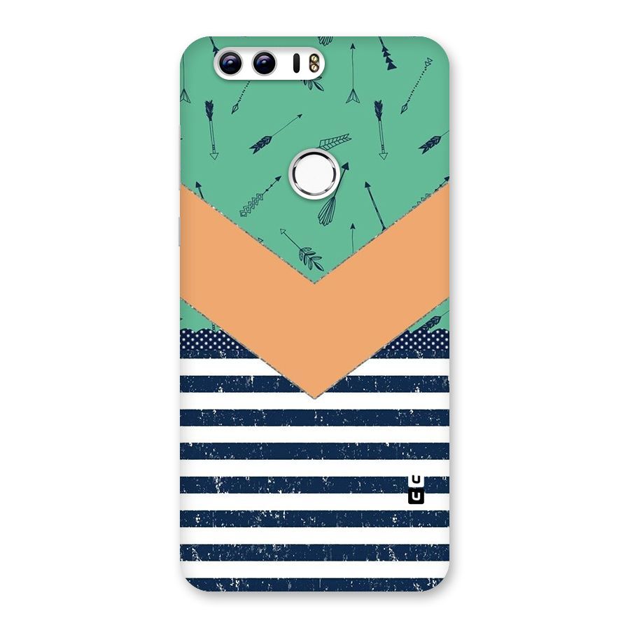 Arrows and Stripes Back Case for Honor 8