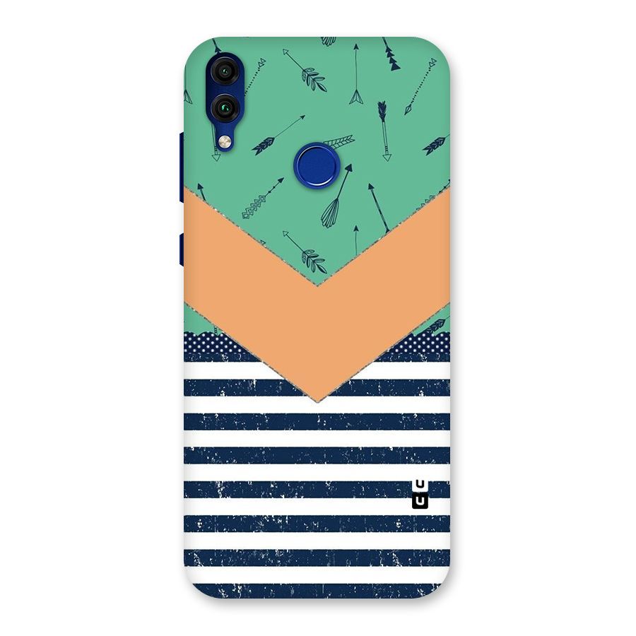 Arrows and Stripes Back Case for Honor 8C