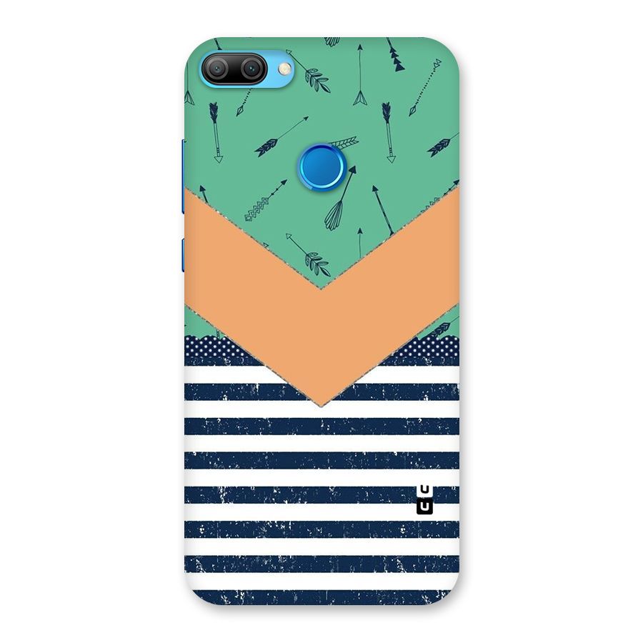 Arrows and Stripes Back Case for Honor 9N