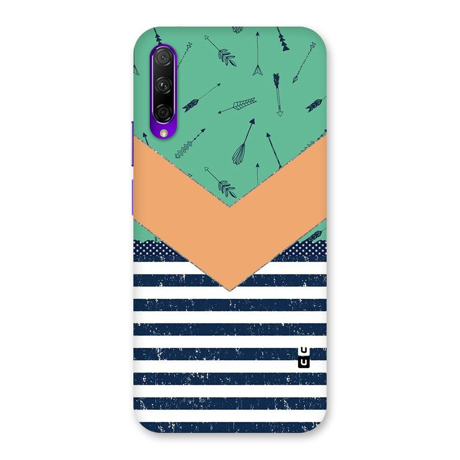 Arrows and Stripes Back Case for Honor 9X Pro
