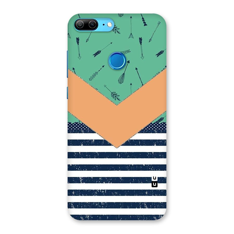 Arrows and Stripes Back Case for Honor 9 Lite