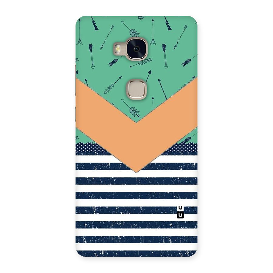 Arrows and Stripes Back Case for Huawei Honor 5X