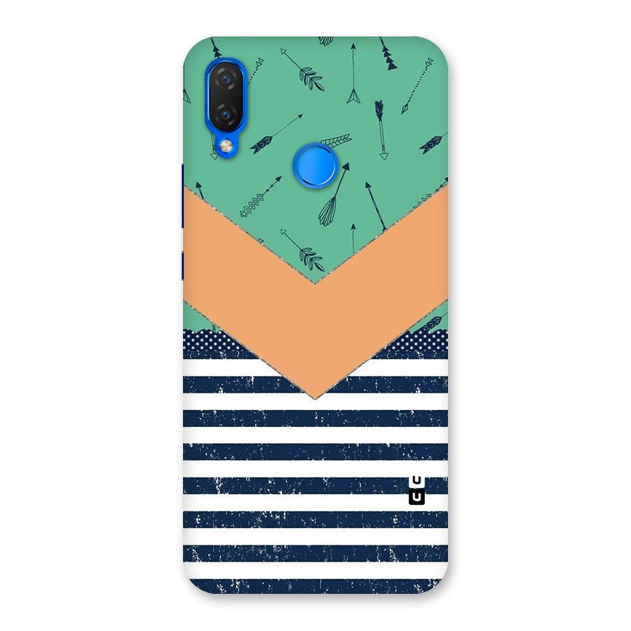 Arrows and Stripes Back Case for Huawei P Smart+
