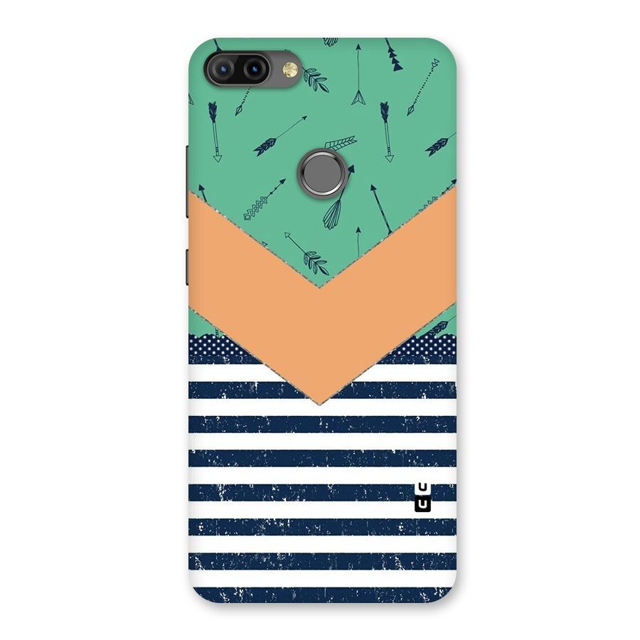 Arrows and Stripes Back Case for Infinix Hot 6 Pro