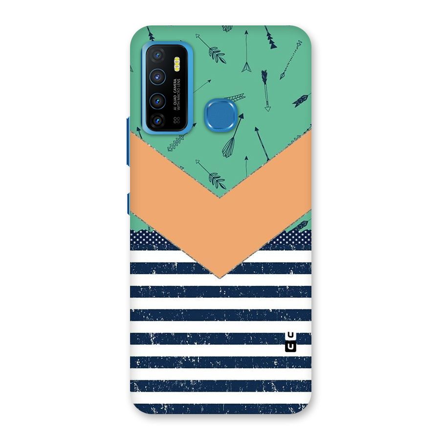 Arrows and Stripes Back Case for Infinix Hot 9