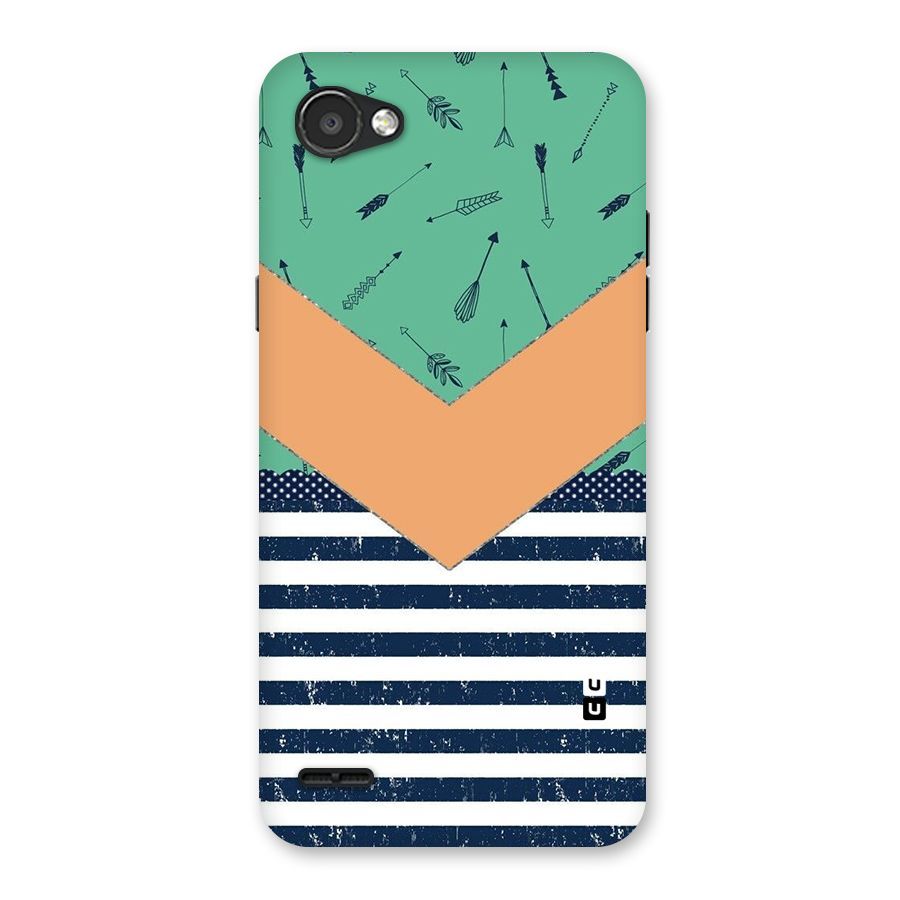Arrows and Stripes Back Case for LG Q6
