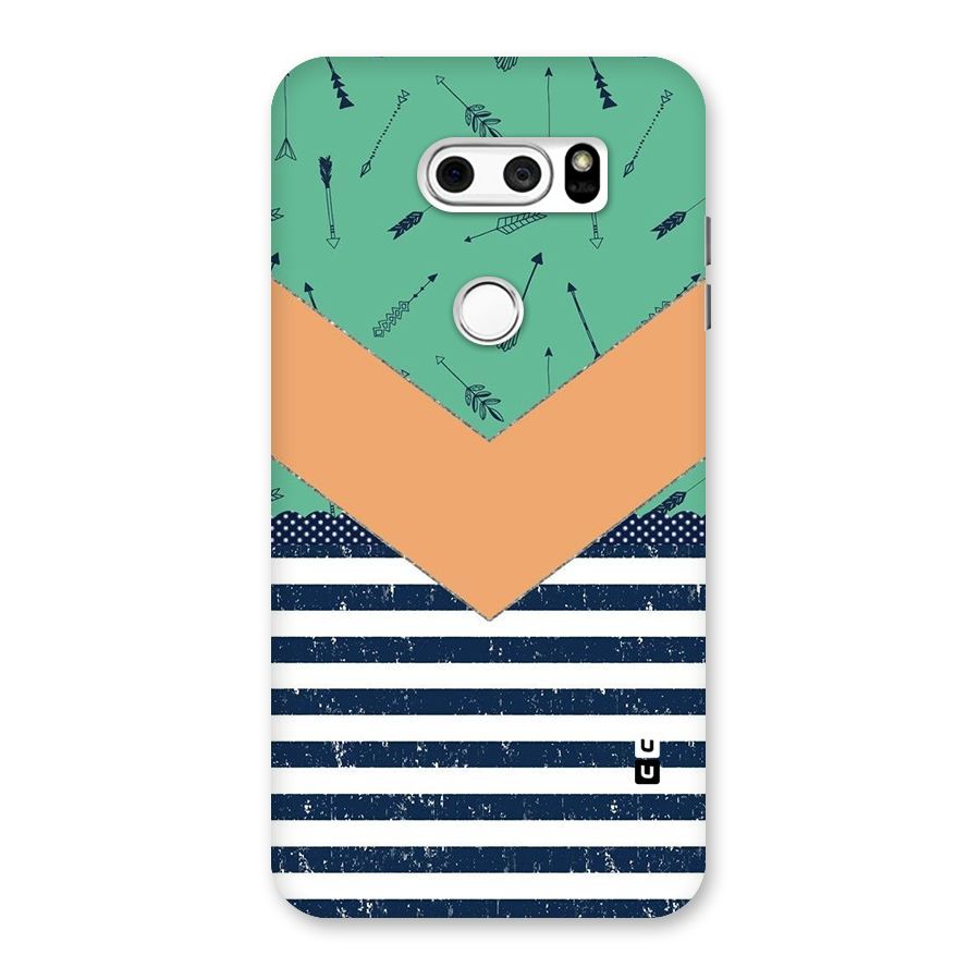 Arrows and Stripes Back Case for LG V30