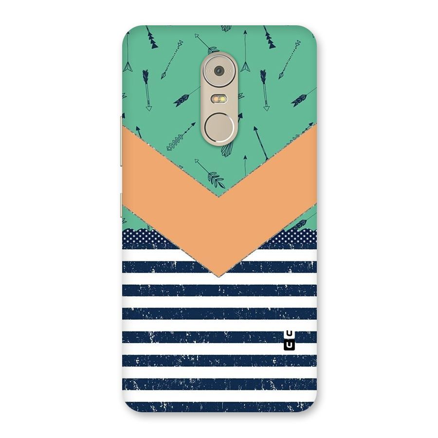 Arrows and Stripes Back Case for Lenovo K6 Note