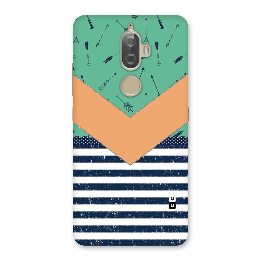 Arrows and Stripes Back Case for Lenovo K8 Plus