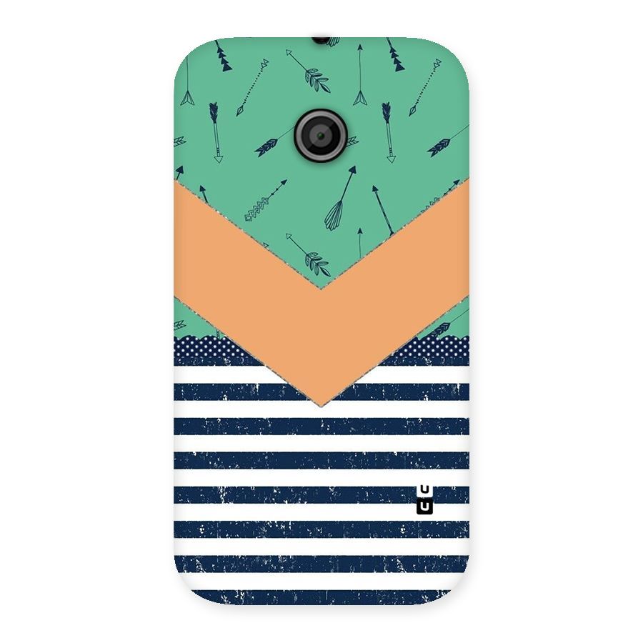 Arrows and Stripes Back Case for Moto E
