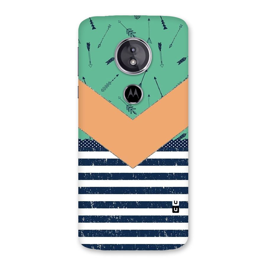 Arrows and Stripes Back Case for Moto E5
