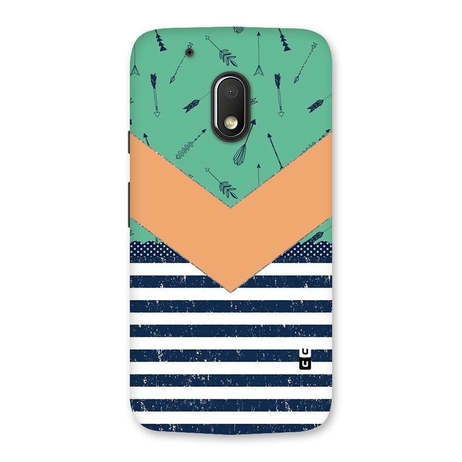 Arrows and Stripes Back Case for Moto G4 Play