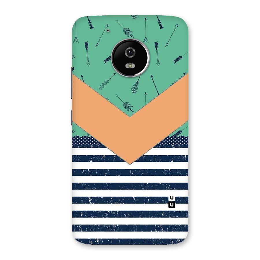 Arrows and Stripes Back Case for Moto G5