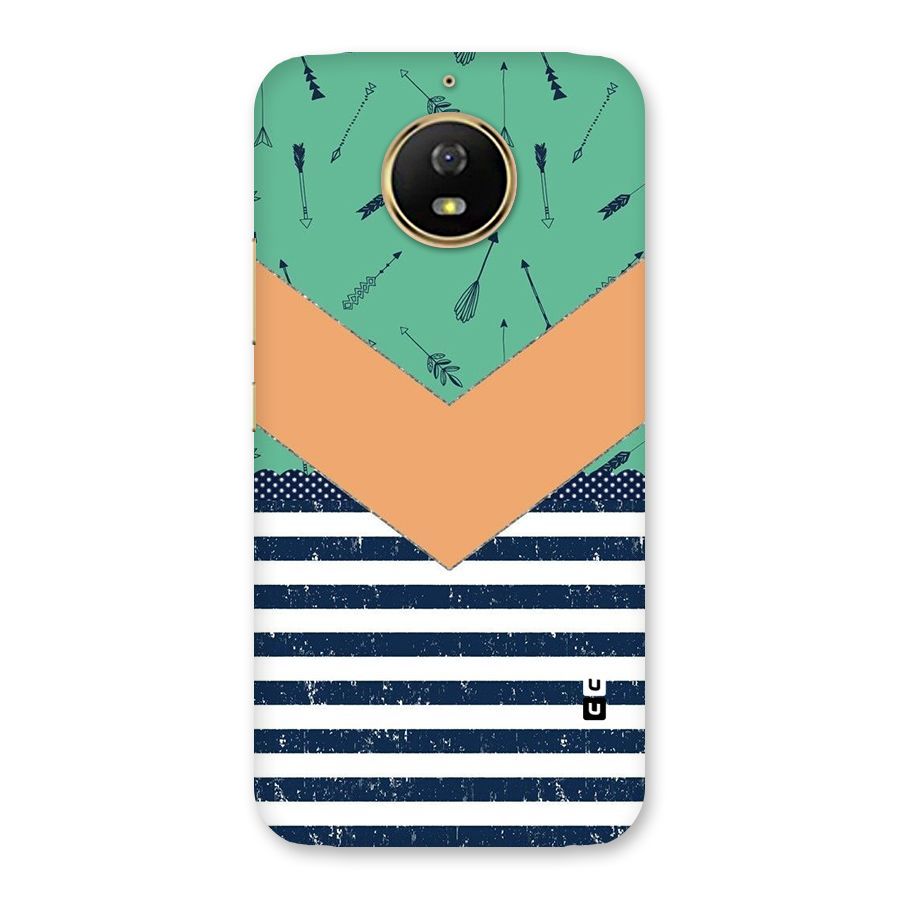 Arrows and Stripes Back Case for Moto G5s