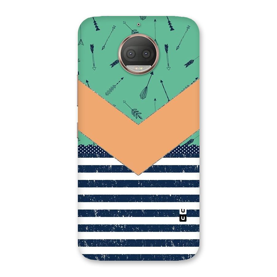Arrows and Stripes Back Case for Moto G5s Plus