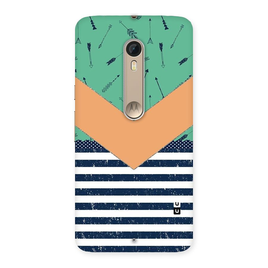 Arrows and Stripes Back Case for Motorola Moto X Style