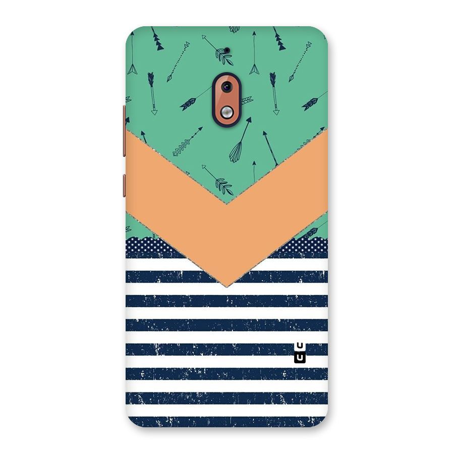 Arrows and Stripes Back Case for Nokia 2.1