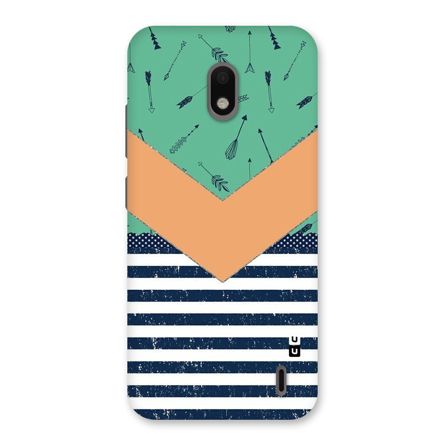 Arrows and Stripes Back Case for Nokia 2.2